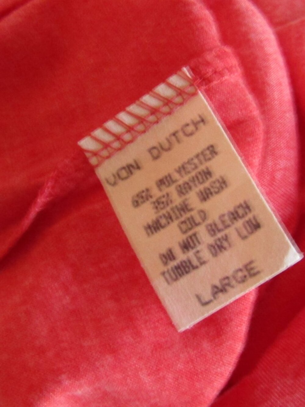 NEW Von Dutch Tee Large - Picture 4 of 4